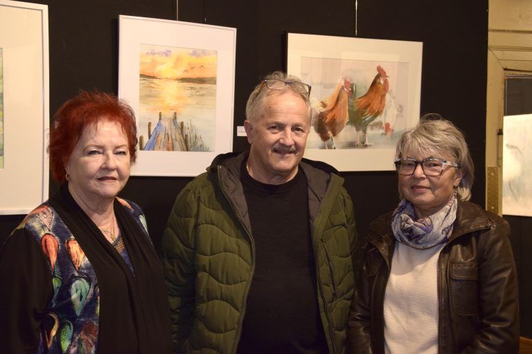 Vernissage "Haltestelle Kunst", Malgrund, Galerie K3, Kirchplatz