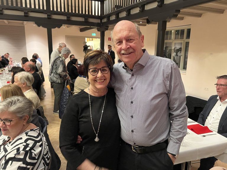 Gabriele und Franz Burtscher unterhielten sich bestens