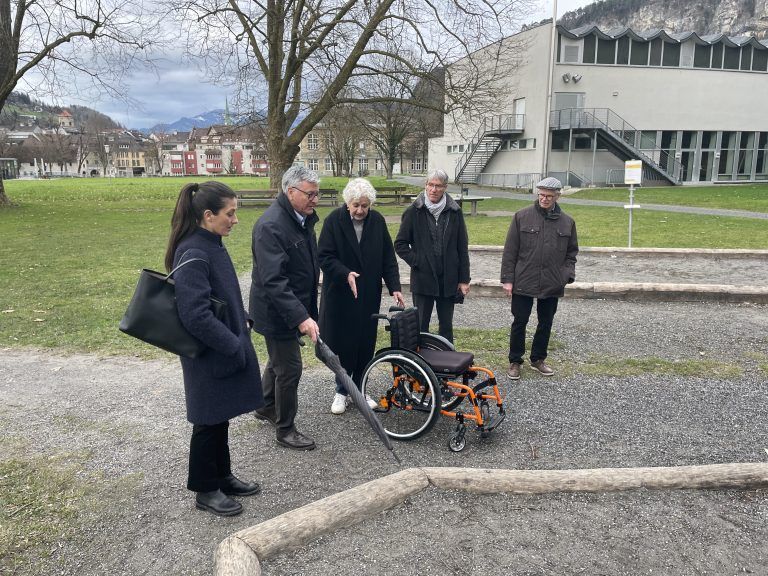Pressekonferenz Spielplatz Reichenfeld Barrierefrei 12.03.2024