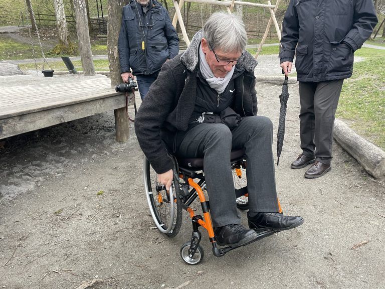 Pressekonferenz Spielplatz Reichenfeld Barrierefrei 12.03.2024