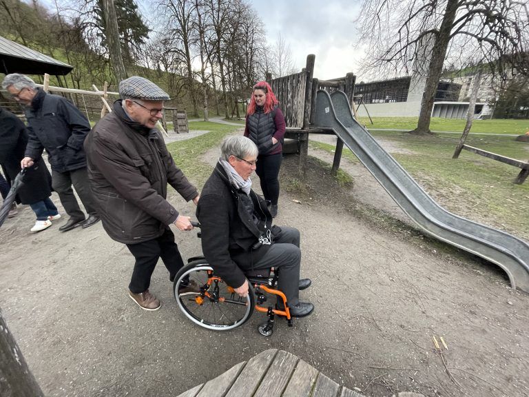 Pressekonferenz Spielplatz Reichenfeld Barrierefrei 12.03.2024