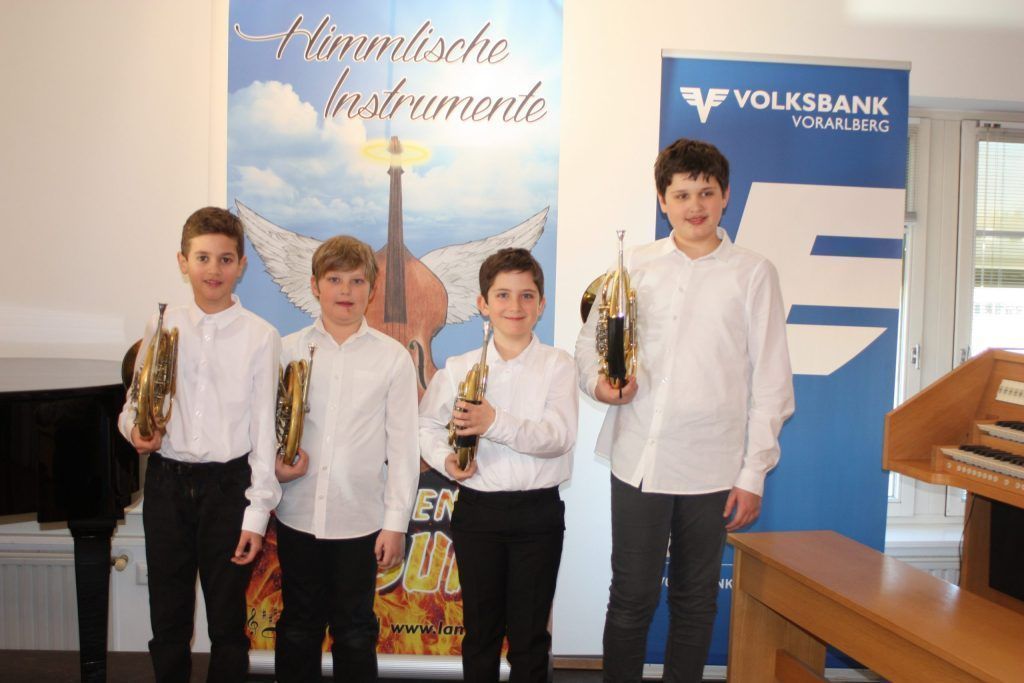 Junge Musiker gerüstet für den Vorarlberger Landeswettbewerb