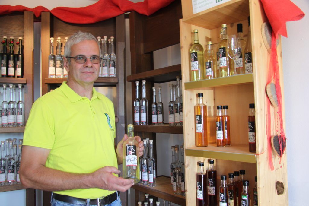 Im Peter-Hof in Fraxern landen Secco &#038; Frizzante in der Flasche