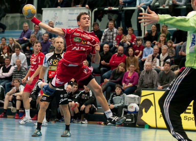 Handball Liga Austria Spiel gegen Fivers Margareten – Handball Alpla HC Hard