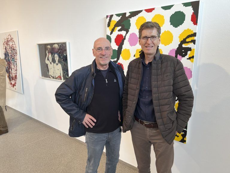 Künstlergespräche bei Harald Gmeiner und Günter König