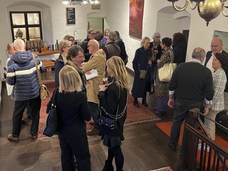 Kunst-Talk im Schloßambiente