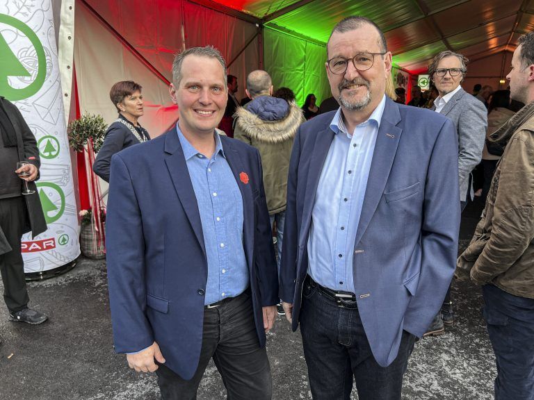 Manuel Galler und Messepark GF Burkhard Dünser