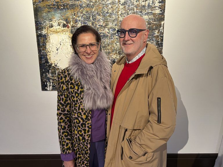 Margot und Peter Prax beim Opening