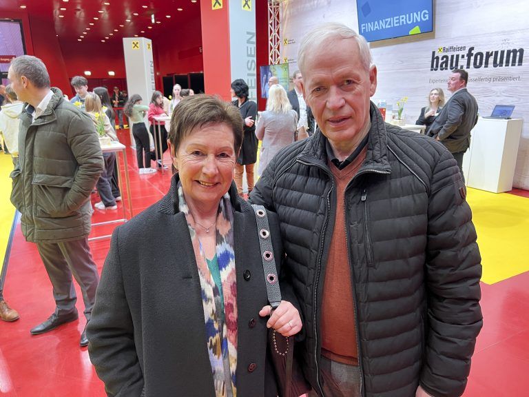 Marlies und Helmut Wilpernig schauten vorbei