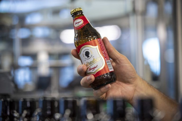 Prämierte Leichtglasflasche der Mohrenbrauerei