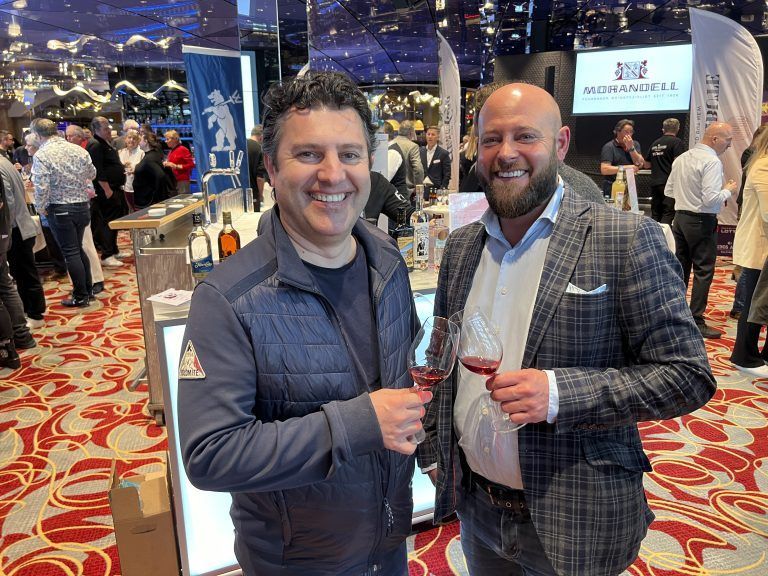 Nicola Vulai und Boris Gehrer kamen zur Verkostung