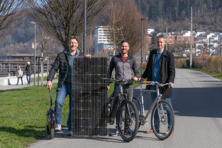 Alexander Moosbrugger, Peter Gschliesser und Gerold Strehle