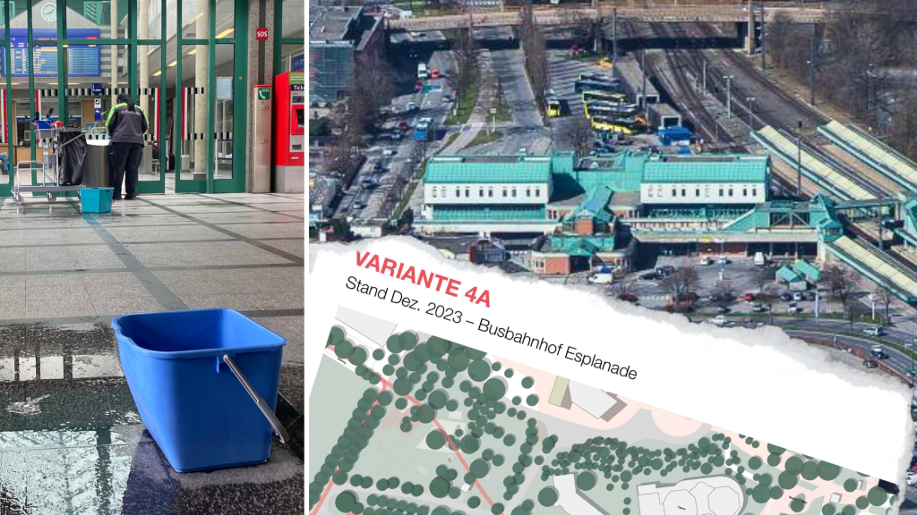 Bahnhof Bregenz: Ein heiliger Kübel und viel Debatte