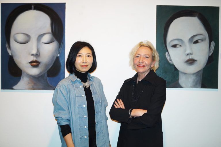 Sylvia Janschek Art Gallery, Rong Shang Bai und Domenico Grenci 