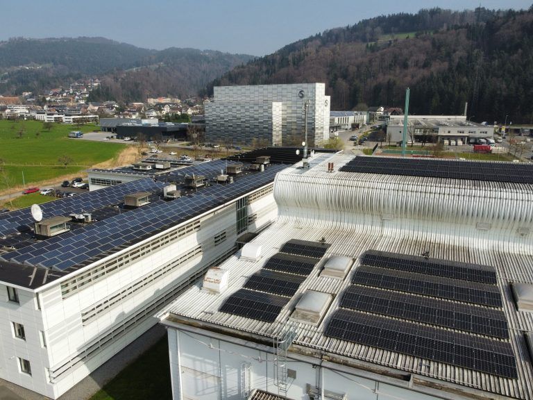 PV Anlage Russmedia Schwarzach