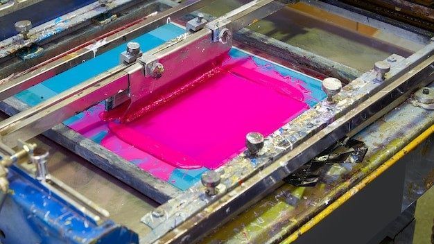 Die Technik des Sieb- und Digitaldrucks