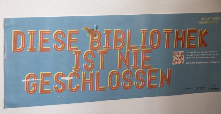 Ingeborg Winsauer, Leiterin der Bücherei Dornbirn-Schoren