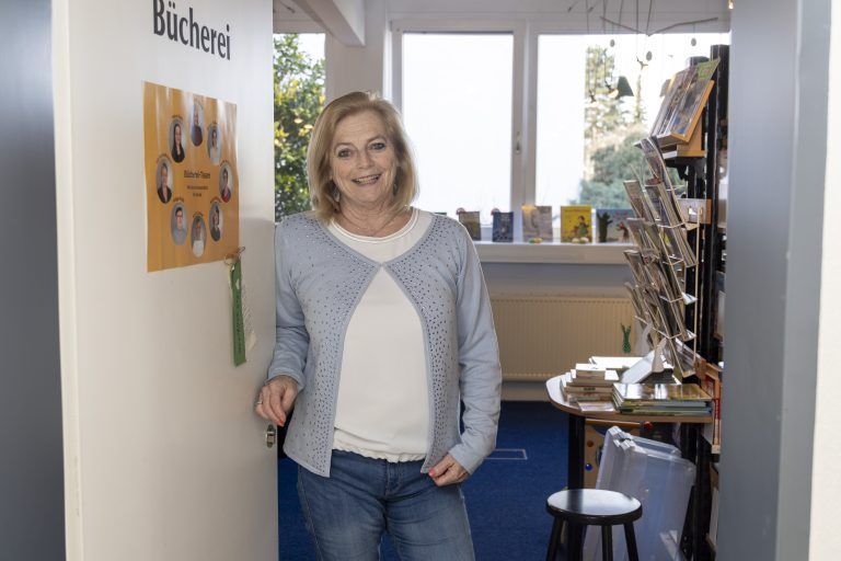 Ingeborg Winsauer, Leiterin der Bücherei Dornbirn-Schoren