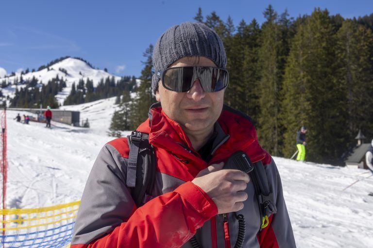 Reportage Schulolympics Bundesmeisterschaften Ski Alpin rund ums Ziel Gastronomie Umfrage Schüler Skifahren