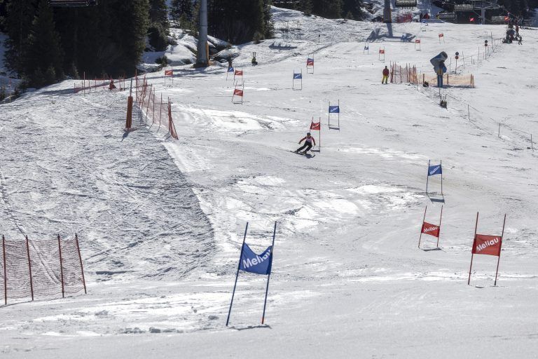 Reportage Schulolympics Bundesmeisterschaften Ski Alpin rund ums Ziel Gastronomie Umfrage Schüler Skifahren