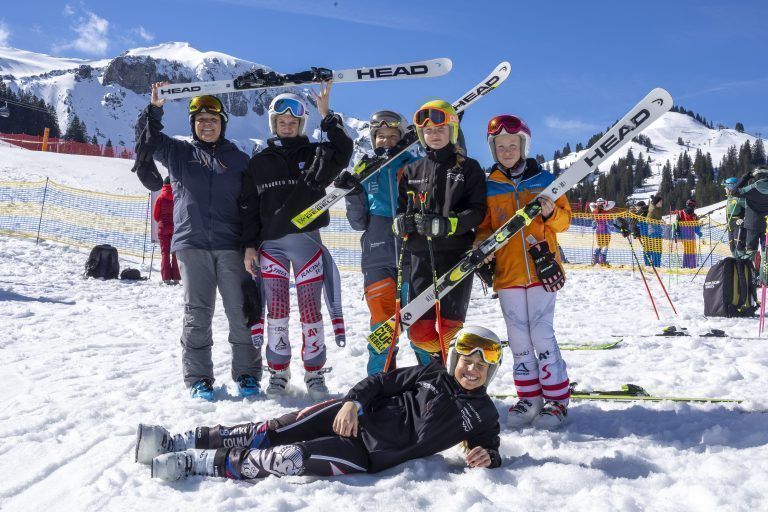 Reportage Schulolympics Bundesmeisterschaften Ski Alpin rund ums Ziel Gastronomie Umfrage Schüler Skifahren