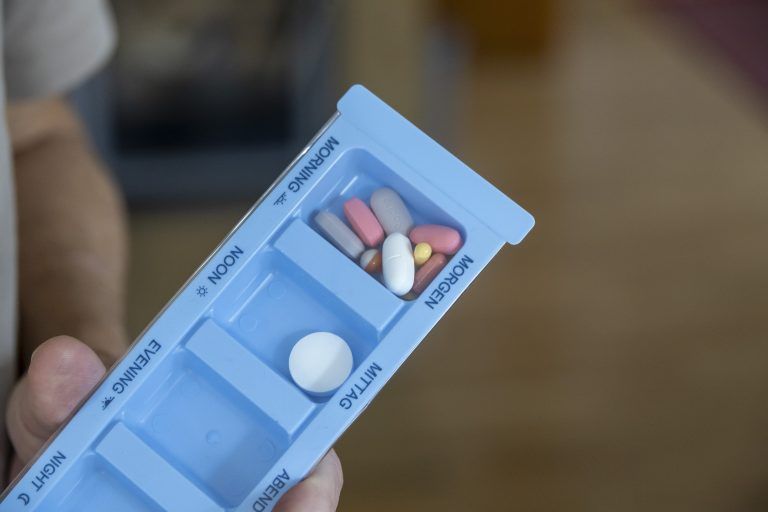 Organspende Geschichte mit einem Betroffenen, der eine neue Niere erhielt.