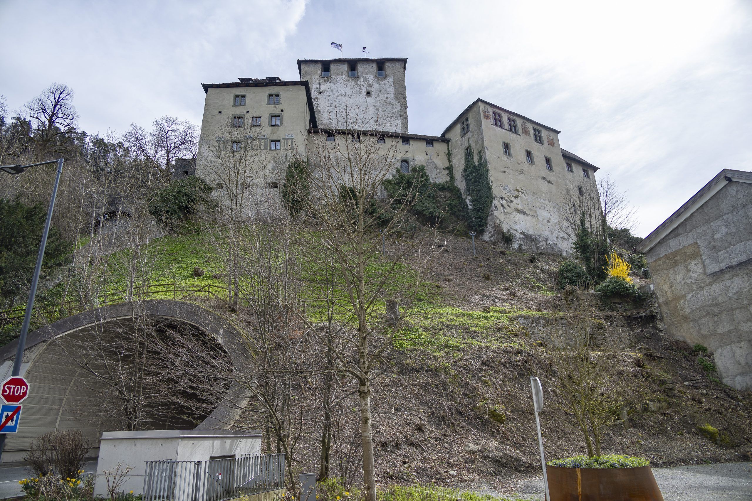 Feldkirch Innenstadt Bauprojekt Schattenburg Marokkanerstrasse Innenstadt Stadtentwicklug