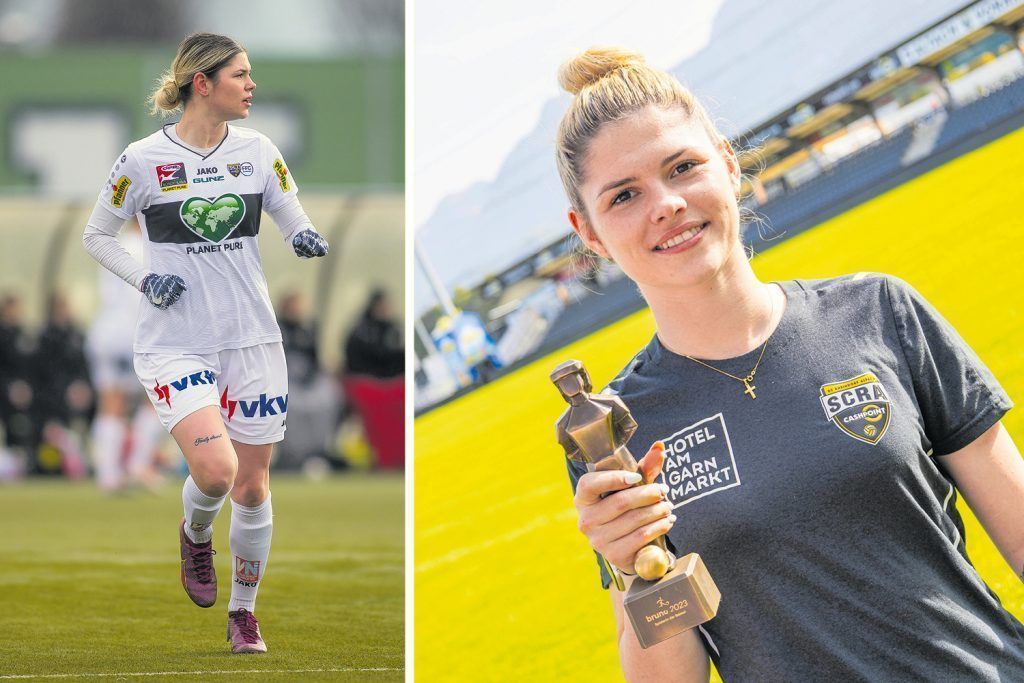 Profifußballerin und Rollenmodell fürs Land