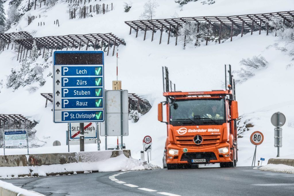 Für 73 Lkw-Fahrer war in Stuben Schluss