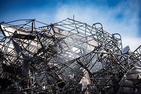 Feuerwehr beendete Einsatz nach Brand an Börse in Kopenhagen