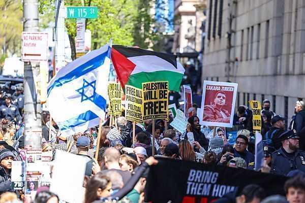 Propalästinensische Demos an US-Unis müssen friedlich sein