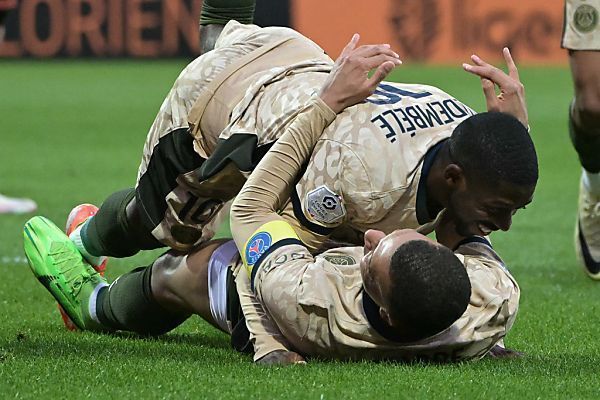 PSG nach 4:1-Sieg in Lorient kurz vor Meistertitel
