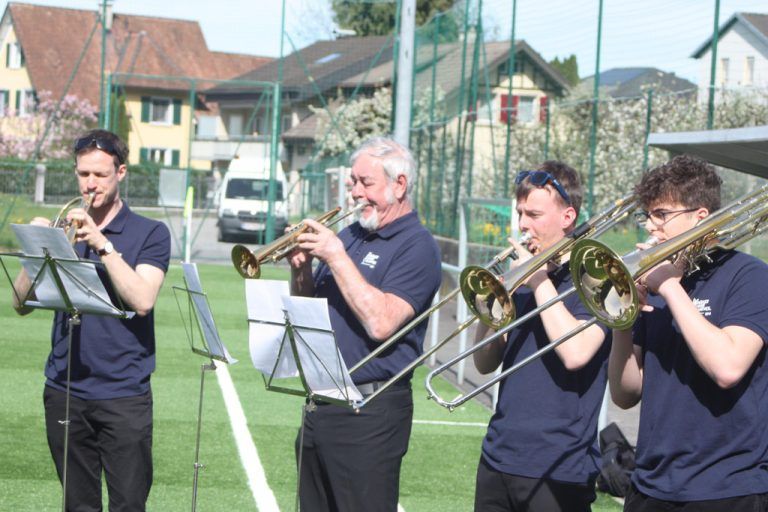 Ensemble der Bürgermusik Rankweil - Kunstrasen Rankweil Eröffnung