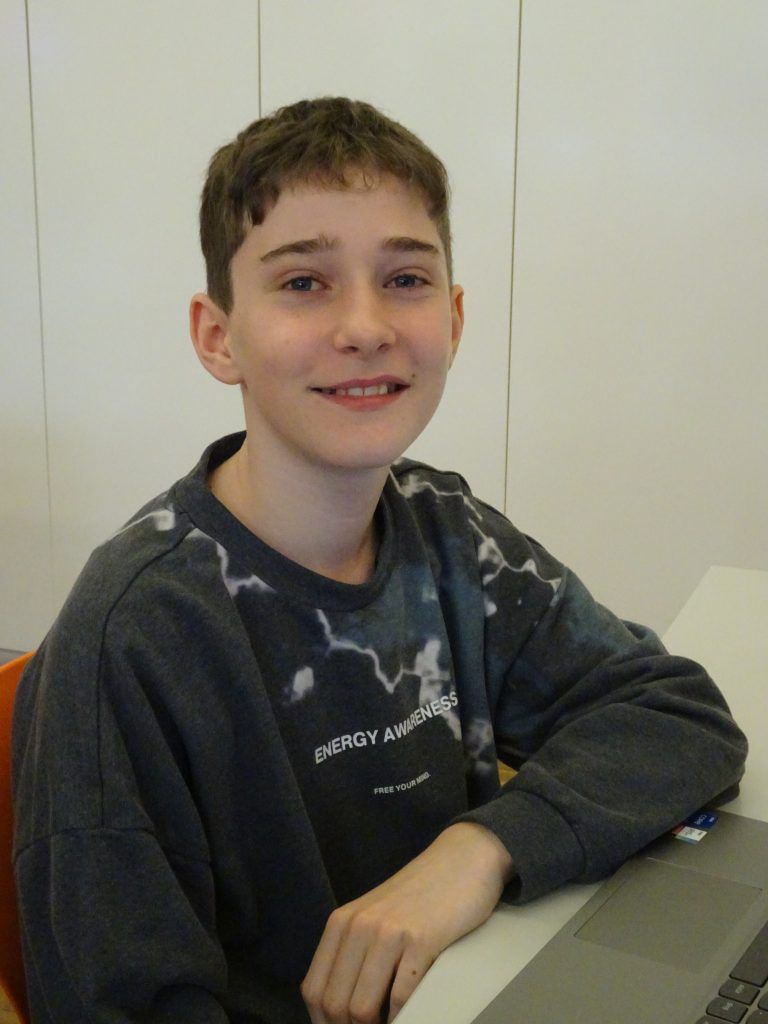 Moritz Huchler, 12 Jahre, Dornbirn: Ich habe zuvor schon von 3 D-Druckern gehört, habe heute aber sehr viel gelernt und fand den Workshop und das ganze Thema richtig cool und interessant. - Einblick in die Technik der Zukunft - Tourbus des technischen Museums Wien in der MS Baumgarten und dem Poly Dornbirn