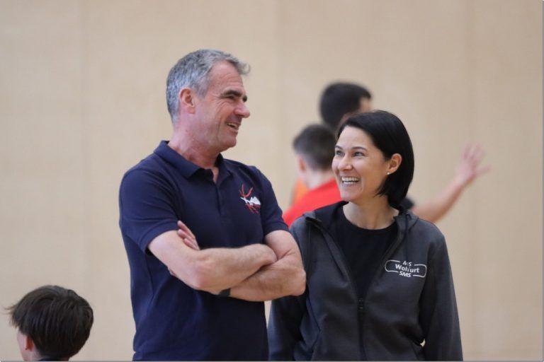 Peter Lins und Claudia Laritz - A-Bewerb 3x3 Basketball in Rankweil