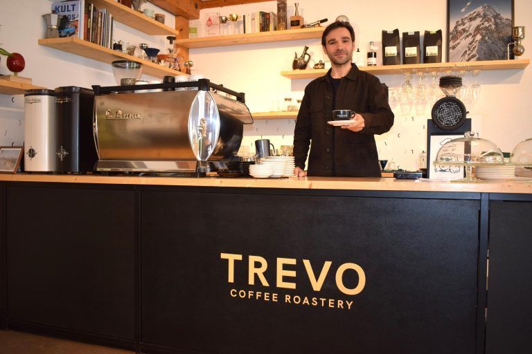 Bei Trevo wird vom Chef fein gerösteter Kaffee serviert. - Andrea Trevisan