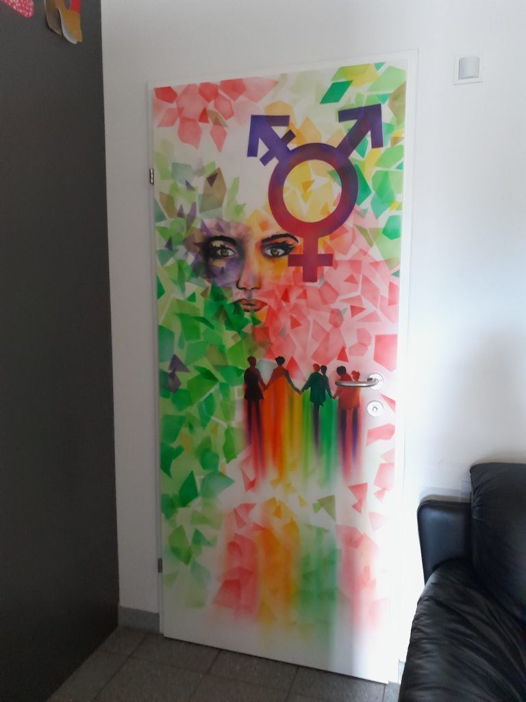 "all culture - all gender" WC Aqua Mühle