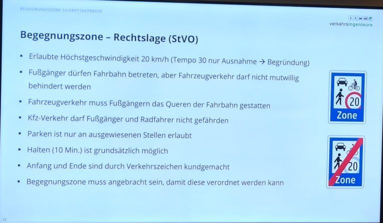 Präsentation "Begegnungszone Schruns"