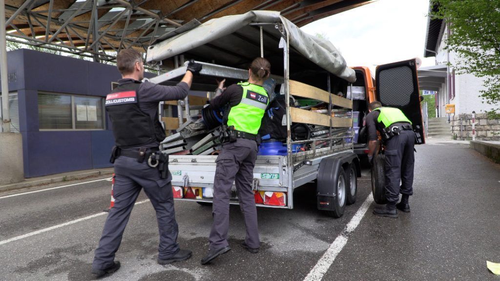 Auf der Autobahnraststätte in die Falle gegangen