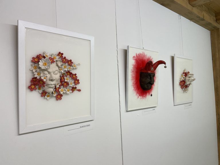 Galerie Tschütscher, usgsteckt, Hubert Tschütscher und Peter Joschika