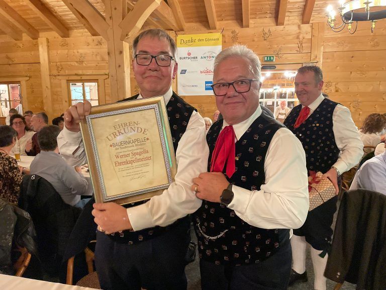 40 Jahre Bauernkapelle der Stadtmusik Bludenz - Muttersberg April 2024
