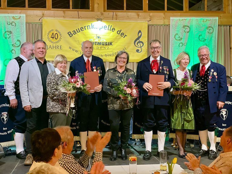 40 Jahre Bauernkapelle der Stadtmusik Bludenz - Muttersberg April 2024