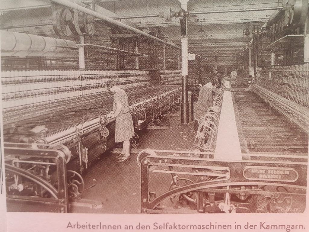Die Geschichte der Kammgarnspinnerei