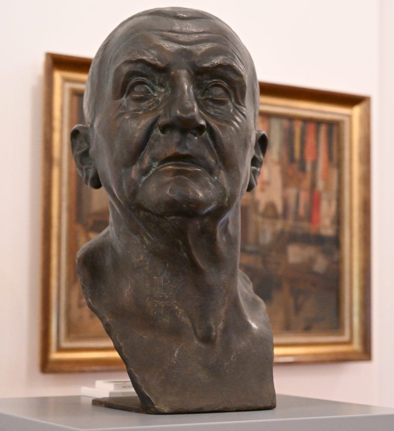 ABD0012_20230302 – ANSFELDEN –
STERREICH: ++ THEMENBILD ++ Eine Bste von Anton Bruckner im Bruckner-Museum in Ansfelden am Montag, 27. Februar 2023. Obersterreich begeht 2024 anlsslich des 200. Geburtstag des Komponisten Anton Bruckner das Brucknerjahr. – FOTO: APA/BARBARA GINDL