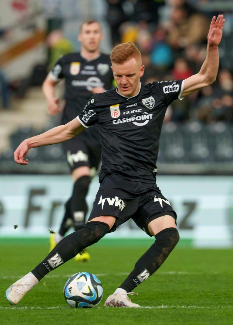 ABD0257_20240316 – ALTACH – STERREICH: Christian Gebauer (Altach) whrend der Admiral Bundesliga-Begegnung, 1. Runde zwischen Cashpoint SCR Altach und FK Austria Wien am Samstag, 16. Mrz 2024, in Altach. – FOTO: APA/DIETMAR STIPLOVSEK