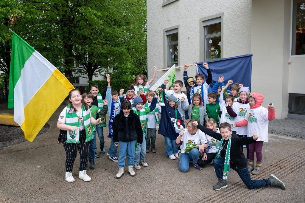 Volksschüler aus Lustenau leben gesunde Rivalität vor
