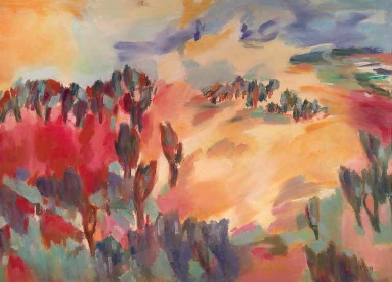 Kunstausstellung 80 und kein bisschen farblos
