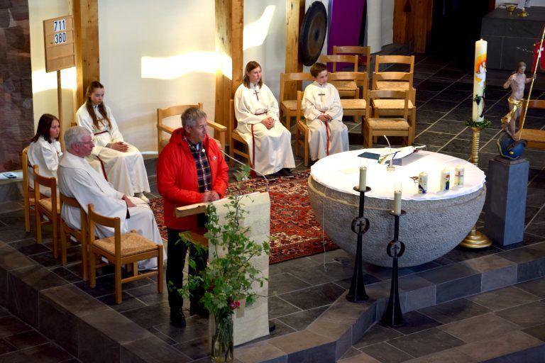 Messfeier zum Saisonabschluss, Neue Pfarrkirche Lech