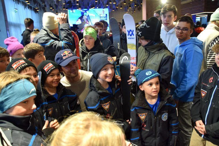 Max Hitzig empfangen, Markthalle, Silvretta Montafon Park