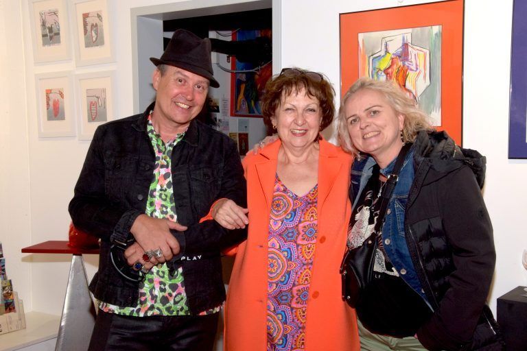 Vernissage zur Ausstellung "Herzrasen und Farbenrausch" in der Kellergalerie Kukuphi